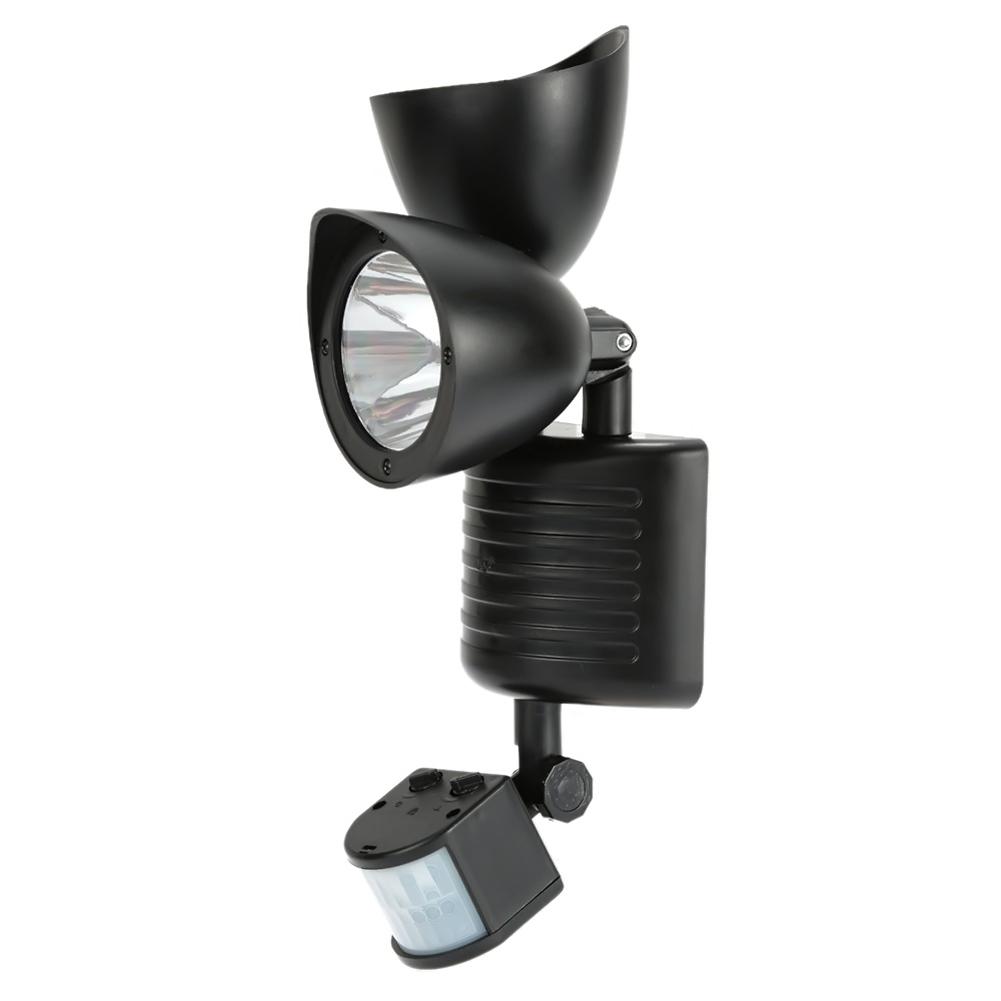 22-LED Solar Motion-Sensor Light with Adjustable Dual Heads