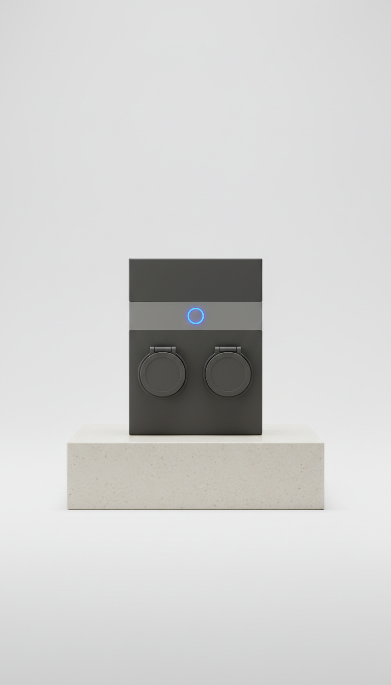 Outdoor Automation Hub in Charcoal