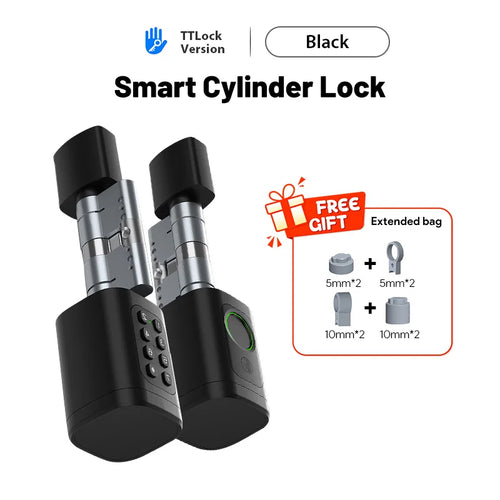 TTLock Smart Euro Door Lock – Fingerprint, Keypad & RFID Access