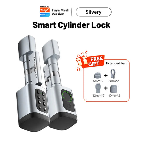 TTLock Smart Euro Door Lock – Fingerprint, Keypad & RFID Access