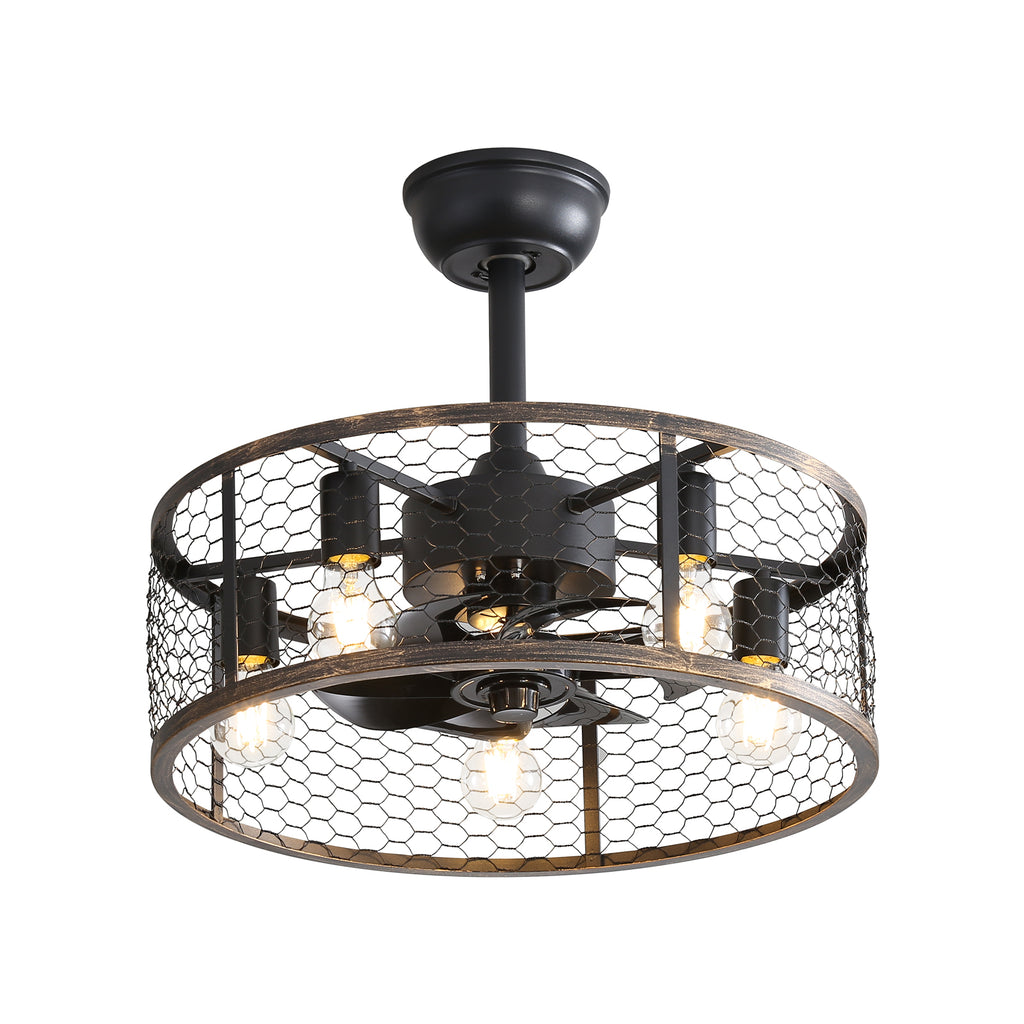 19.7In Classic Ceiling Fan with Light