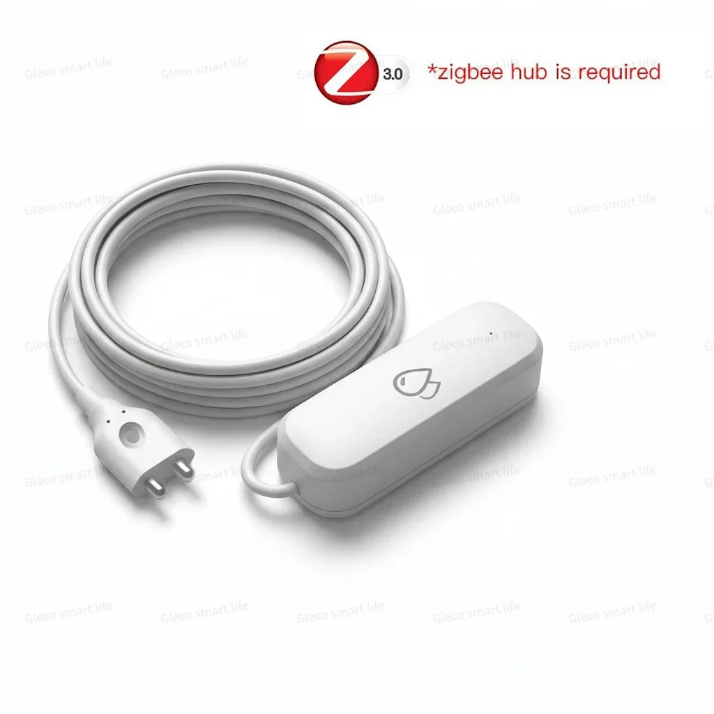 Zigbee Water-Leak & Low-Water-Level Sensor for Tuya Smart Life
