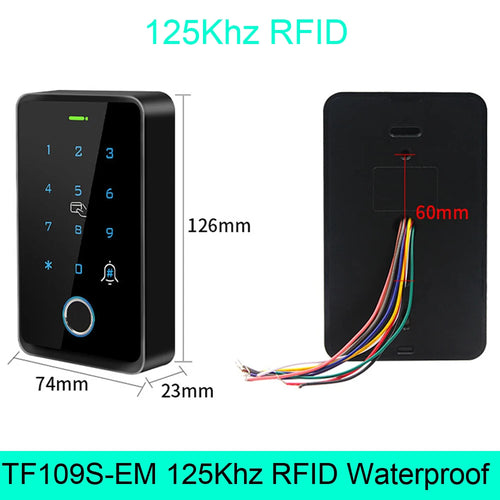 Smart Fingerprint ID Keypad Access Control Lock System