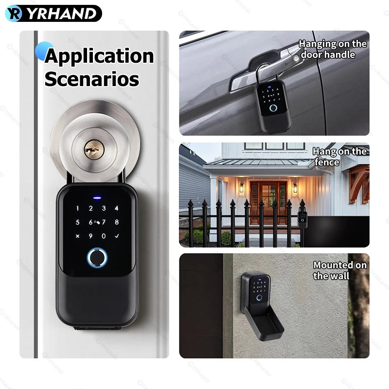Tuya TTLock Smart Door Lock – Fingerprint & RFID Access