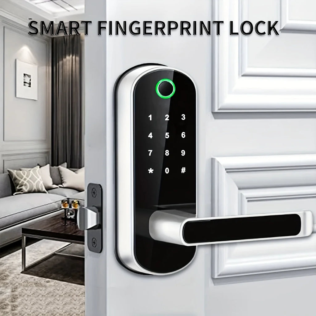 WiFi Fingerprint Smart Door Lock – Remote App Control