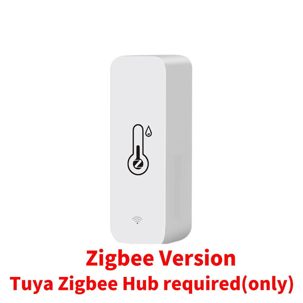 Tuya Indoor Temperature & Humidity Sensor – Wi-Fi or Zigbee