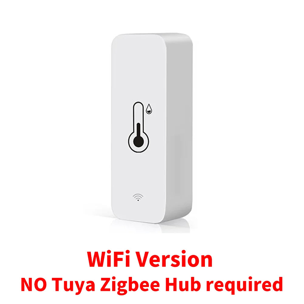 Tuya Indoor Temperature & Humidity Sensor – Wi-Fi or Zigbee