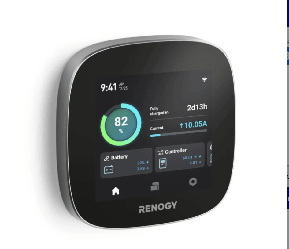 Renogy ONE Core All-in-One Smart Panel for Energy Monitoring, RV Leveling & Smart Home Control