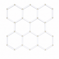Hexagon LED Garage Ceiling Light 6500K