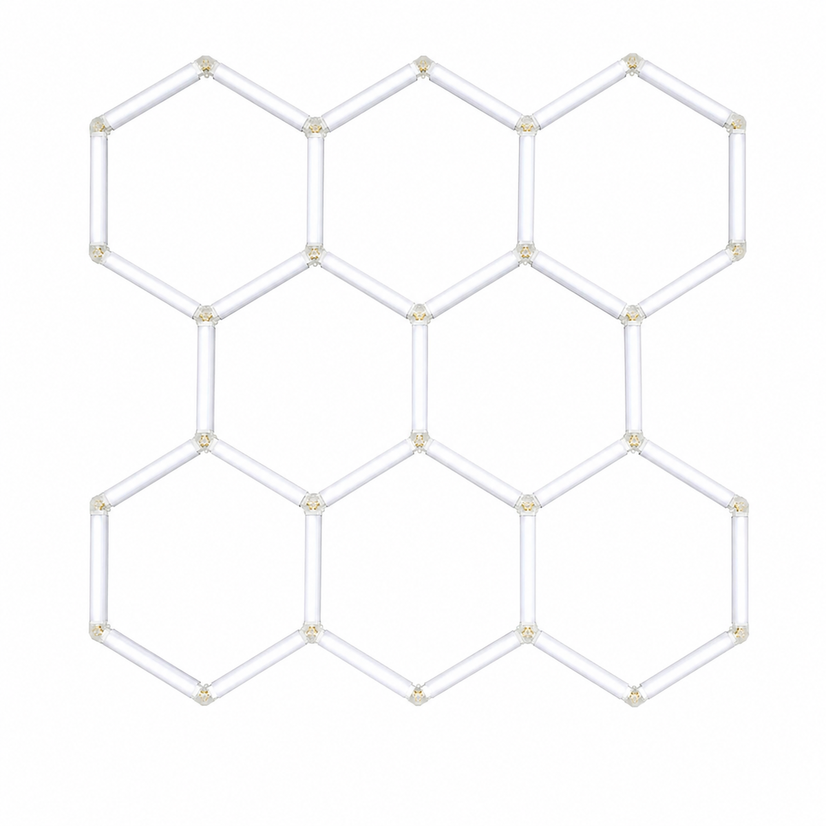 Hexagon LED Garage Ceiling Light 6500K