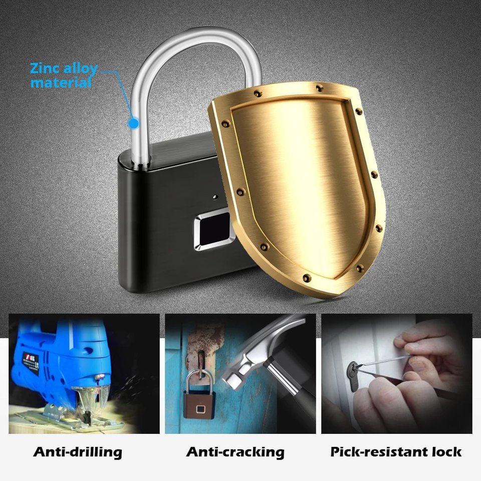 Prestige Smart Fingerprint Padlock