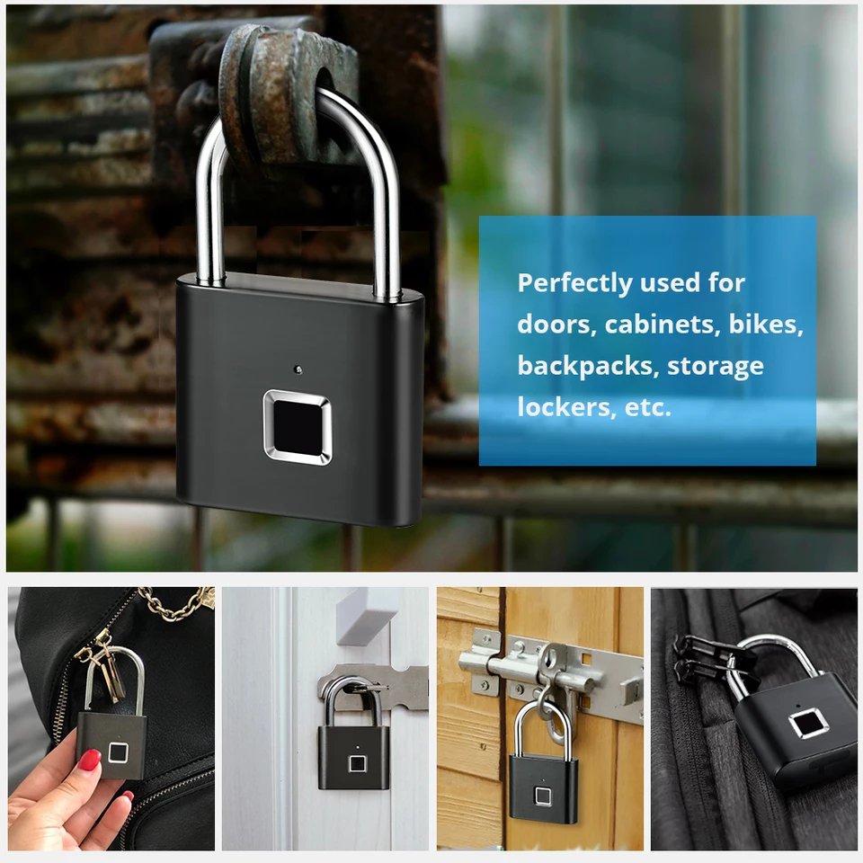 Prestige Smart Fingerprint Padlock